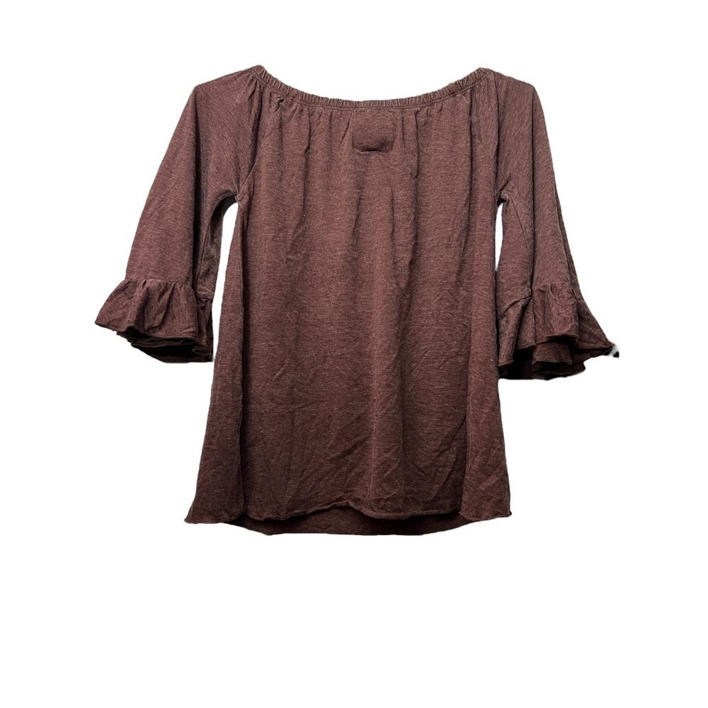 NWT Chaser Ruffle Sleeve Top - Picture 2 of 3